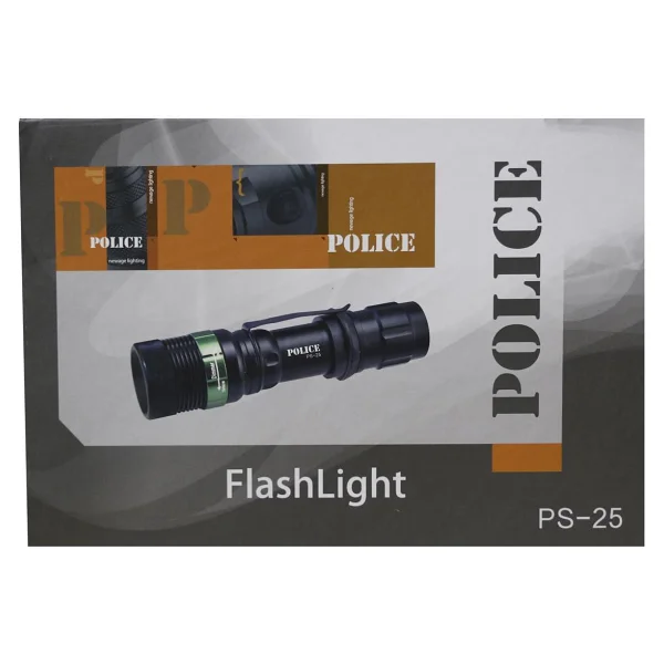 Police PS-25 LED Şarjlı El Feneri - Görsel 6