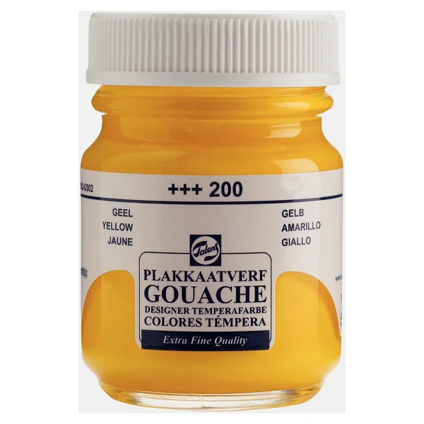 Talens 16 ml Guaj Boya 200 Yellow - Görsel 4