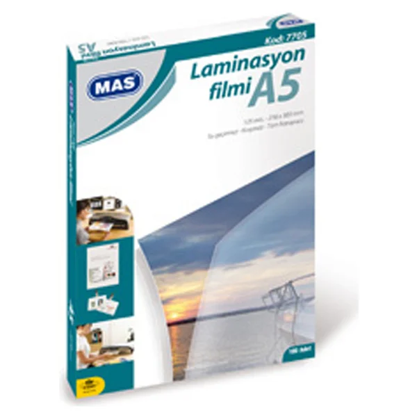 Mas Laminasyon Filmi Parlak A5 125 MIC 7705 - Görsel 4