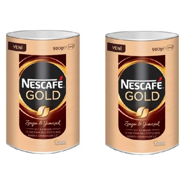 Nescafe Gold Granül Kahve 900 gr Teneke 2'li - Görsel 4