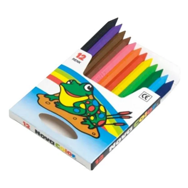 Nova Color NC-1112 12'li Kısa Mum Boya - Görsel 5