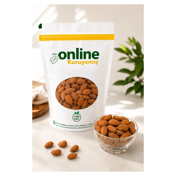 Çiğ Yerli Badem 1 kg - Görsel 3