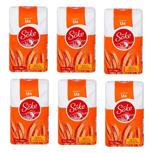 Söke 1 kg Un 6'lı - Görsel 3