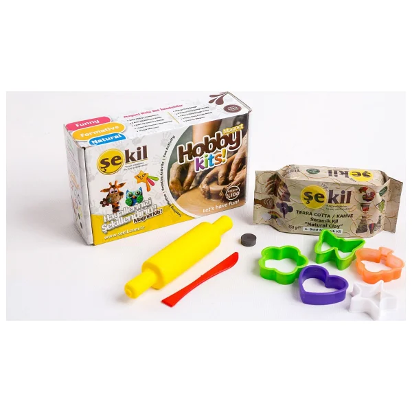 Şekil Seramik Kil Hamuru Magnet Kiti Seti - Görsel 3