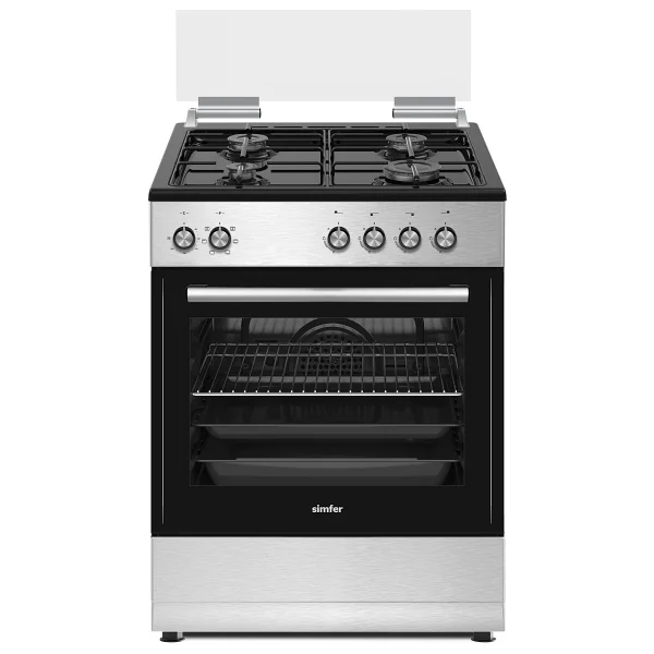 Simfer 1260 Inox Black 4G Ocaklı Fırın - Görsel 4