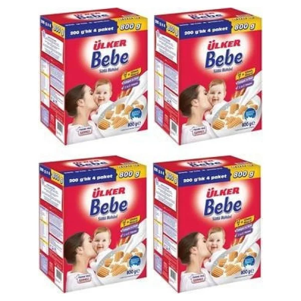Ülker Ulkerxbebe Bısk.800grx4 Lu - Görsel 2