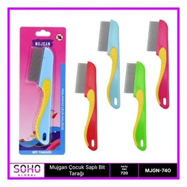 Saplı Çoçuk Bit Tarağı - Görsel 4