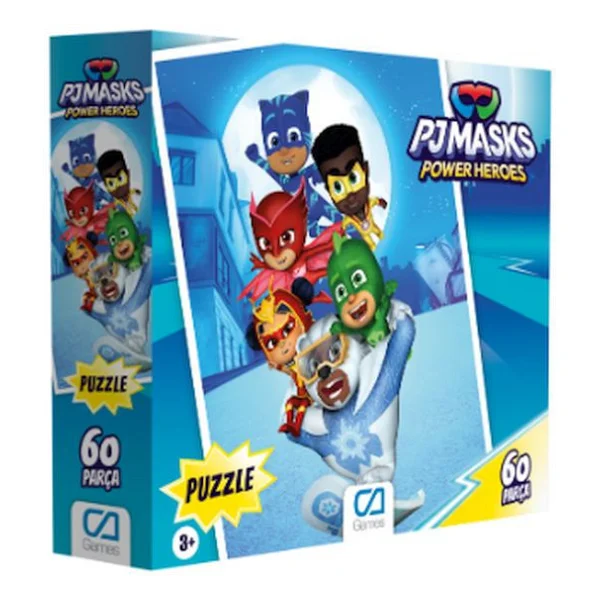 CA Games Pjmasks 60 Parça Puzzle 5193 - Görsel 5