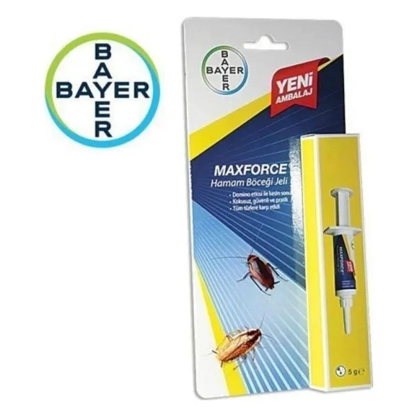 Bayer Maxforce 5 gr Hamam Böceği Jeli - Görsel 4