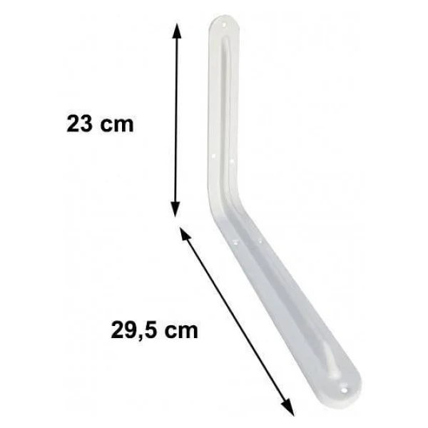Raf Altı 10x12 mm Beyaz - Görsel 5