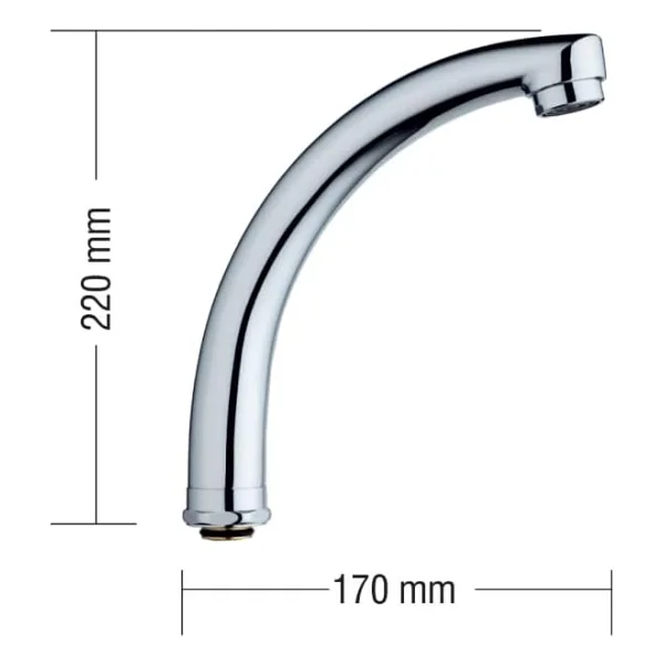 KAPUSUZLAR 70CM Soba Borusu - Görsel 4