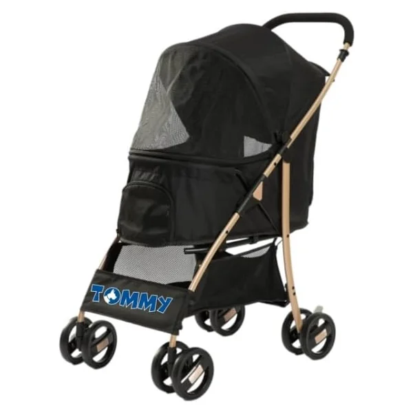 Tommy Evcil Hayvan Arabası Mavi 102x62x105cm Max 40kg - Görsel 7