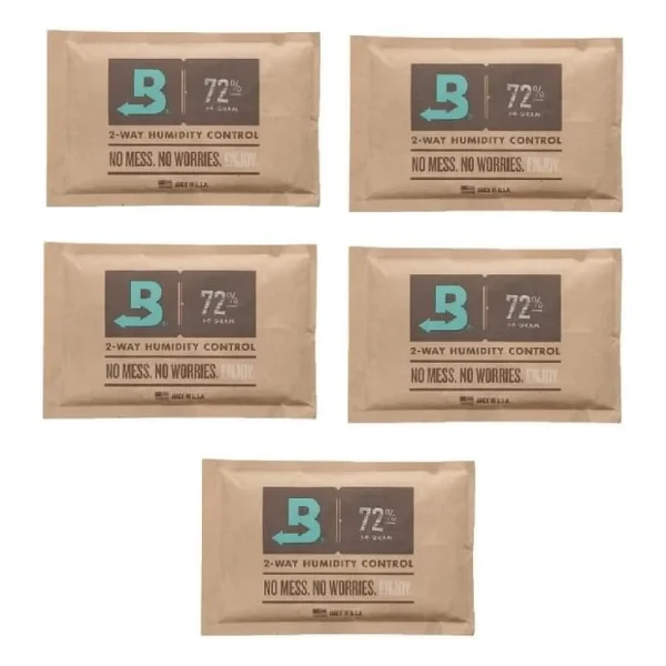 Boveda 84 60g Humidor Puro Kutusu Nemlendirici 5li Eco Paket - Görsel 6