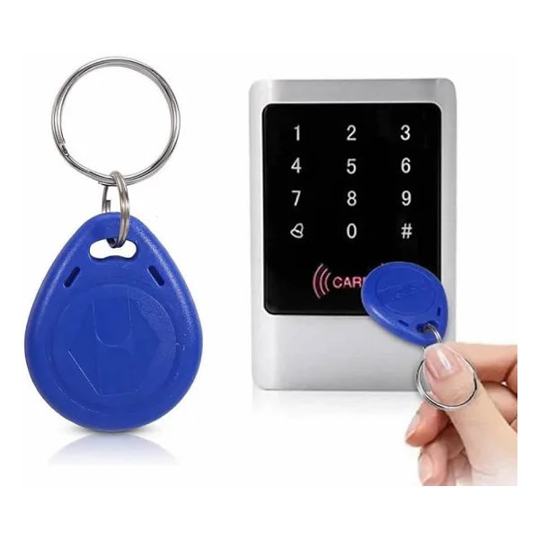 RFID Şifreli Kapı Kilidi + 20 Adet Tag Göstergeç Anahtarlık - Görsel 4