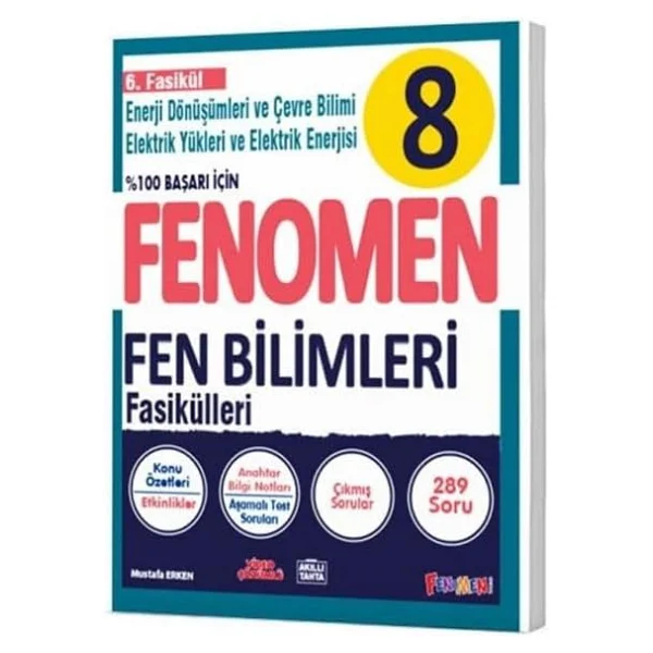 Fenomen Okul Yayınları 8. Sınıf Fen Bilimleri 1. Fasikül (Mevsimler ve İklim) Konu Özetli Soru Bankası - Görsel 7