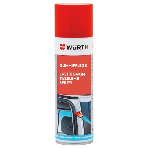 Würth Plastik Boyası Süngerli Siyah 75 Ml - Görsel 7