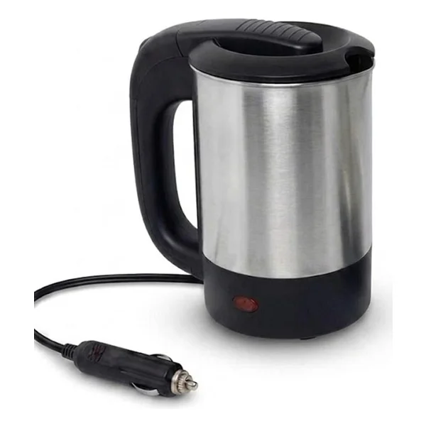 24V Otomatik Araç Oto Kettle Su Isıtıcısı Çakmaklık Fişli (5264) - Görsel 5