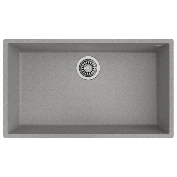 Teka Square 560 TG Stone Grey Granit Eviye - Görsel 6
