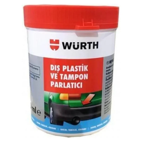 Würth Plastik Boyası Süngerli Siyah 75 Ml - Görsel 4