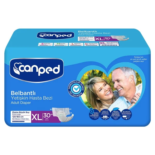 Goodcare Belbantlı Ekstra Büyük Boy XL 30'lu 4 Adet Hasta Bezi - Görsel 4