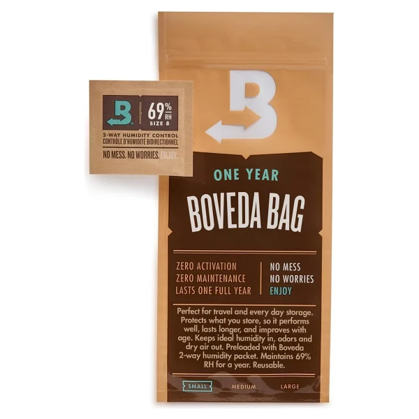 Boveda 84 60g Humidor Puro Kutusu Nemlendirici 5li Eco Paket - Görsel 7