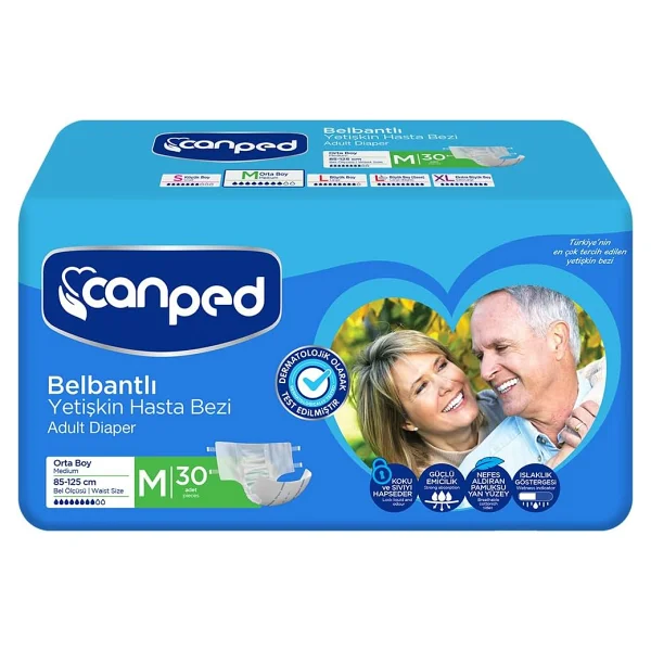 Goodcare Belbantlı Ekstra Büyük Boy XL 30'lu 4 Adet Hasta Bezi - Görsel 7