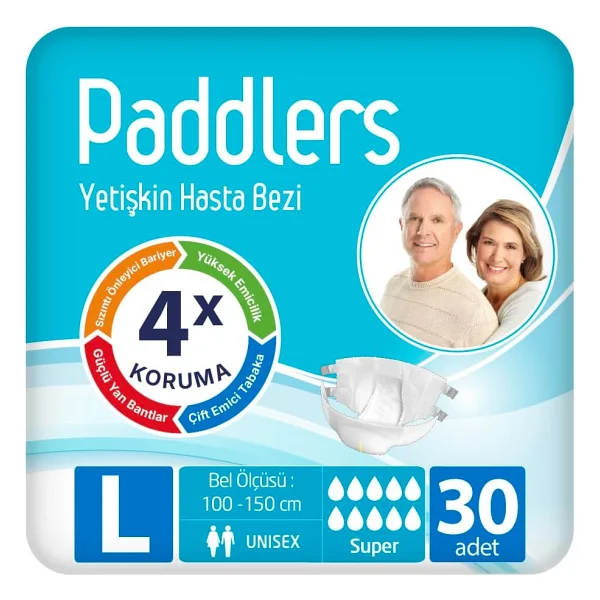 Goodcare Belbantlı Ekstra Büyük Boy XL 30'lu 4 Adet Hasta Bezi - Görsel 2