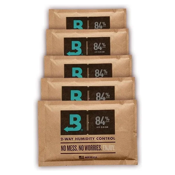 Boveda 84 60g Humidor Puro Kutusu Nemlendirici 5li Eco Paket - Görsel 4