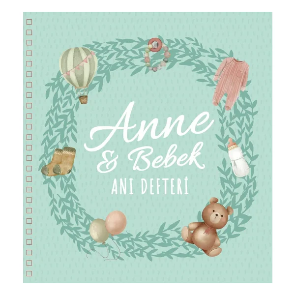 Hamilelik Ve Anne Bebek Günlüğü Mavi - Anı Defteri - Görsel 3