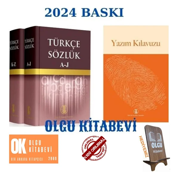 Türkçe Sözlük (A - J / K - Z) 2 Cilt Takım (Ciltli) - Görsel 8