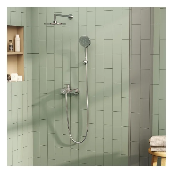 VitrA Origin A42671 Termostatik Ankastre Krom Banyo Bataryası - Görsel 10