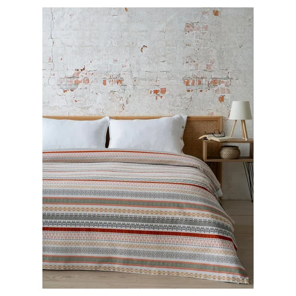 Cotton Box Serra Mint Çift Kişilik Yatak Örtüsü - Görsel 3