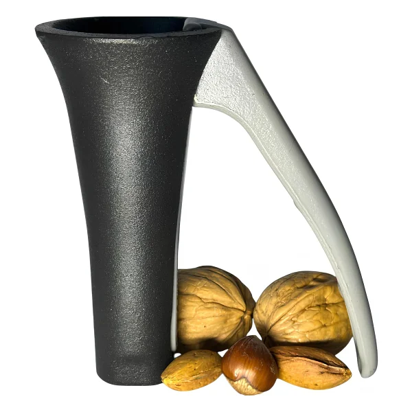 MallArt Profesyonel Ceviz Kıracağı, 18 cm Paslanmaz Çelik, Ergonomik Saplı, Yaylı Mekanizmalı, Ceviz ve Fındık Kıracağı - Görsel 10