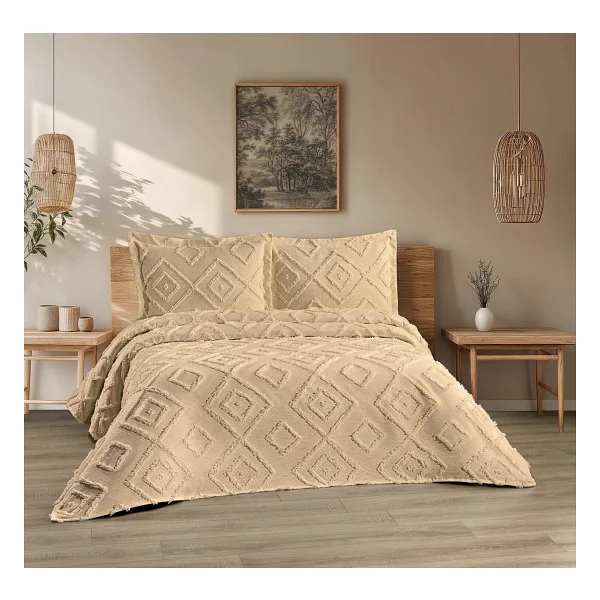 Cotton Box Serra Mint Çift Kişilik Yatak Örtüsü - Görsel 5
