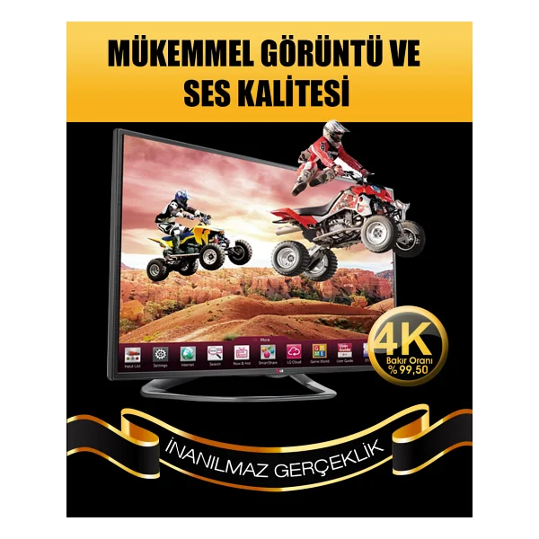 Inca IMHD-50T 5 m 4K HDMI Kablo - Görsel 10
