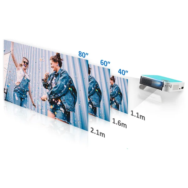 ViewSonic M1 Mini 50 Lümen Wi-Fi Taşınabilir LED Projeksiyon Cihazı - Görsel 9