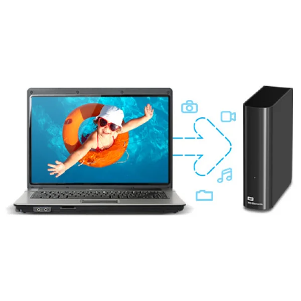 Western Digital Elements Desktop WDBWLG0020HBK USB 3.0 3.5" 2 TB Harici Harddisk - Görsel 5