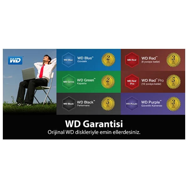 Western Digital 3.5" 1 TB Caviar Green WD10EZRX SATA 3.0 Intellipower Hard Disk - Görsel 5