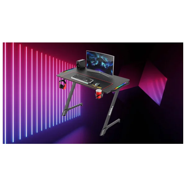 Twisted Minds Z Design TM-Z-1060-RGB Oyuncu Masası - Görsel 5