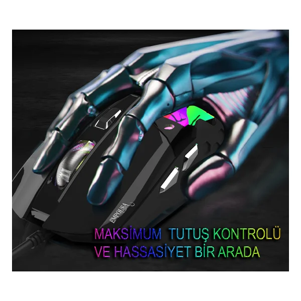 Inca IMG-355GX Optik Kablolu Oyuncu Mouse - Görsel 10