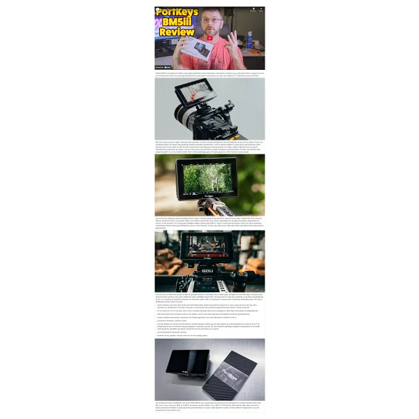 Portkeys BM5 III WR 5.5" Video Monitör - Görsel 7