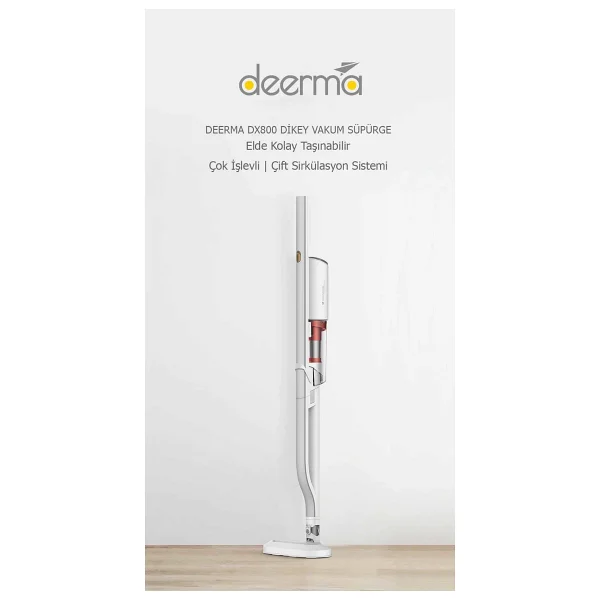 Deerma DX800 Dikey Elektrikli Süpürge - Görsel 6