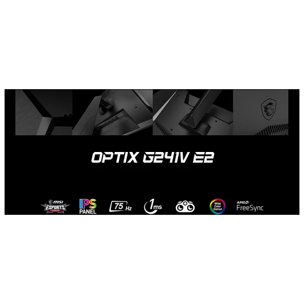 MSI Optix G241V E2 23.8" 1 ms Full HD IPS 75 Hz Oyuncu Monitörü - Görsel 7