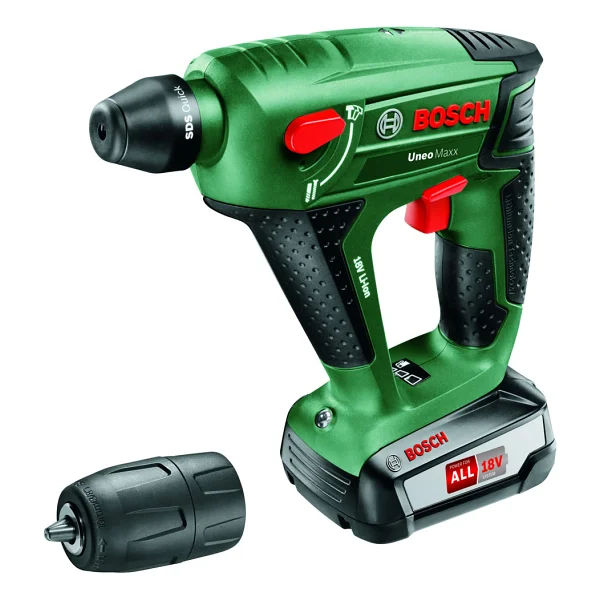 Bosch Uneo Maxx Tek Akülü 2.5 Ah Kırıcı-Delici - Görsel 7