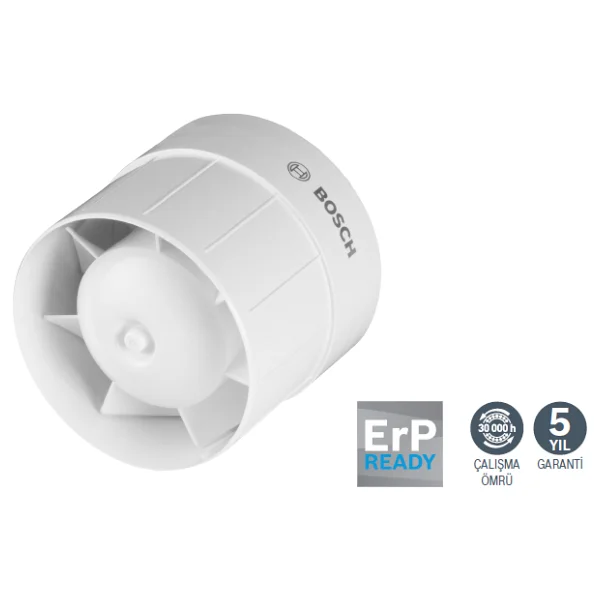 Bosch 1200 Serisi 100 mm Banyo Havalandırma Fanı - Görsel 6