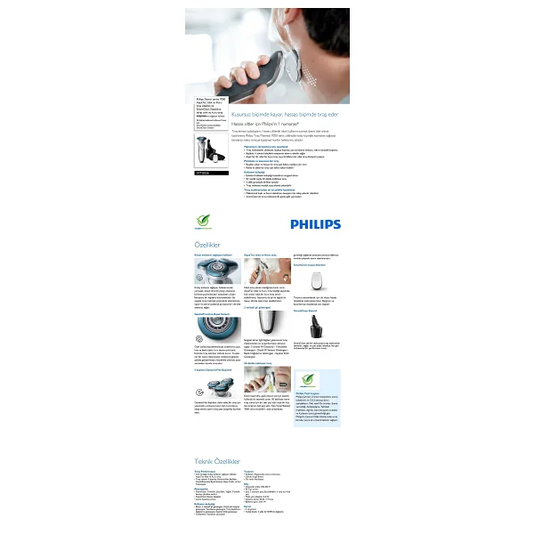 Philips 7000 Serisi S7710/26 Islak Kuru Tıraş Makinesi - Görsel 4