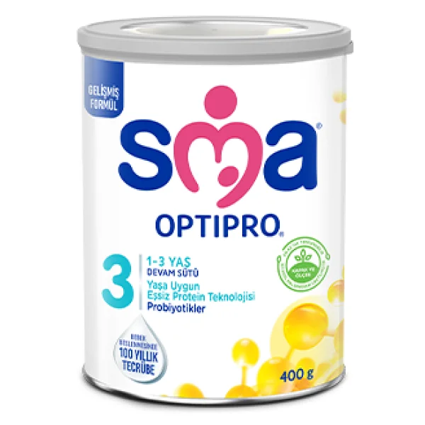SMA Optipro 3 Probiyotik Devam Sütü 400 gr 2 Adet - Görsel 5