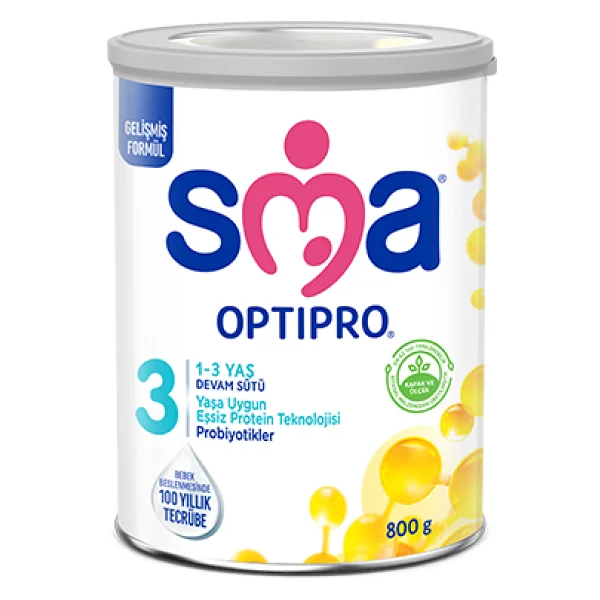 SMA Optipro 3 Probiyotik Devam Sütü 400 gr 2 Adet - Görsel 4