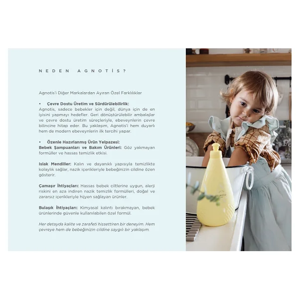 Agnotis Baby Çamaşır Deterjanı 1800 ml - Görsel 8