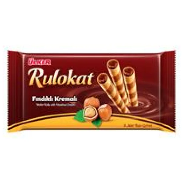 Ülker 9 Kat Rulokat Fındık Kremalı Gofret 42 gr 12'li - Görsel 6